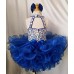  Infant/toddler/baby/children/kids Girl's  glitz pageant  lace Dress/clothingG128R